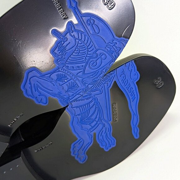 Burberry Women's Saddle Low Harness Strap Boots Black Size 39 MSRP $1,890 - Picture 12 of 14